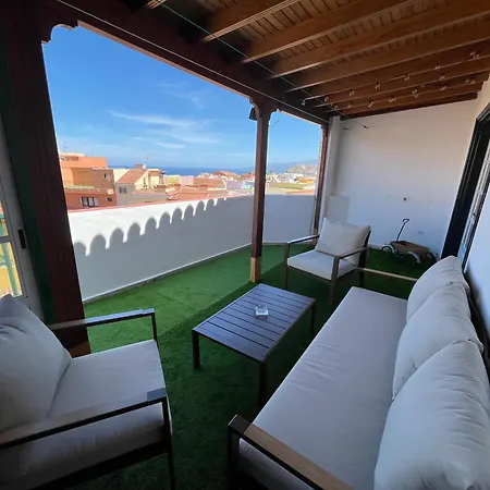 Apartment Retro Vintage Toscal Bus Stop 5p Los Realejos